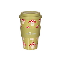 SASS & BELLE Mushroom Travel Coffee Cup