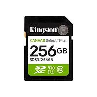 Kingston Kingston Canvas Select Plus - flash-minneskort - 256 GB - SDXC UHS-I (Öppnad)