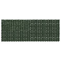 vidaXL Balkongskärm med löv Mörkgrön 400 x 150 cm Polyeten och tyg