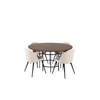 Venture Home Copenhagen Matbord med Velvet Stolarna