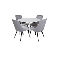 Venture Home Plaza Matbord med Velvet Deluxe Stolarna