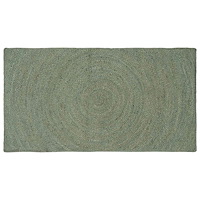 vidaXL Områdesmattor Olivgrön 60 x 110 cm Jute