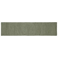 vidaXL Områdesmattor Olivgrön 60 x 300 cm Jute