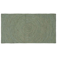 vidaXL Områdesmattor Olivgrön 80 x 150 cm Jute