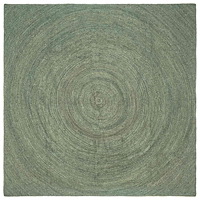 vidaXL Områdesmattor Olivgrön 300 x 300 cm Jute