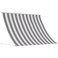 vidaXL Markis Antracit och vitt 100 x 150 cm