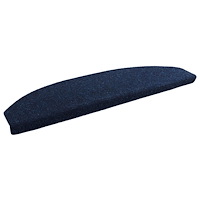 vidaXL Självhäftande trappmattor 15 pcs Marinblå 80 x 24,5 x 3,5 cm