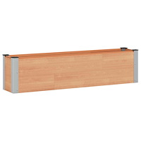 vidaXL Upphöjd odlingslåda Brun 150 x 30 x 36 cm