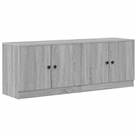 vidaXL Sängskåp 2 pcs Grå Sonoma 66 x 35 x 48 cm Konstruerat trä