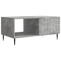 vidaXL Kaffeebord Betonggrå 90 x 50 x 40 cm Konstruerat trä