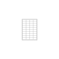 Logo Etikett/Logo 48,5 mm x 25,4 mm, A4, matt, vit, 44 etiketter,...