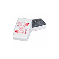 3M 3M 7000032083, Vit, 3M Full Facepiece 6000 Series, 3M Half F...