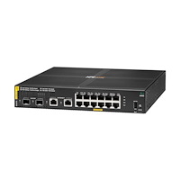 HP HPE Aruba Networking CX 6000 12p 10M/100M/1G Class4 PoE 2p SFP 1G 139W Switch - switch - 12 portar - Administrerad - rac...
