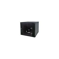 intellinet Intellinet Network Cabinet, Wall Mount (Double Section Hinged Swing Out), 12U, Usable Depth 385mm/Width 465mm, Black, Fl...