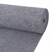 vidaXL Matta Grå 1,2 x 15 m Polyester