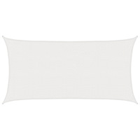 vidaXL Solsätt segel Vit 2,5 x 6 m HDPE