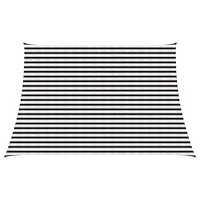vidaXL Solsätt segel Antracit och vitt 3 / 4 x 3 m HDPE