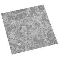 vidaXL Självhäftande golvplankor 30,5 x 30,5 cm 20 pcs PVC Grå och Vit