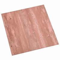 vidaXL Självhäftande golvplankor 30,5 x 30,5 cm 20 pcs PVC Röd