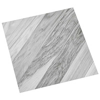vidaXL Självhäftande golvplankor 30,5 x 30,5 cm 20 pcs PVC Grå randig