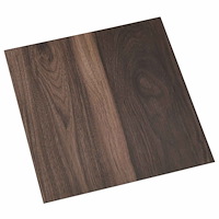 vidaXL Självhäftande golvplankor 30,5 x 30,5 cm 20 pcs PVC Mörkbrun