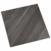 vidaXL Självhäftande golvplankor 30,5 x 30,5 cm 20 pcs PVC Randig grå