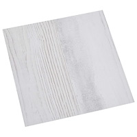 vidaXL Självhäftande golvplankor 30,5 x 30,5 cm 20 pcs PVC Vit och trä
