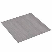 vidaXL Självhäftande golvplankor 30,5 x 30,5 cm 20 pcs PVC Grå och Trä