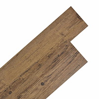 vidaXL Självklistrande PVC-golvplankor 30,5 x 61 cm 28 pcs PVC
