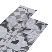 vidaXL Självklistrande PVC-golvplankor 30,5 x 61 cm 28 pcs PVC