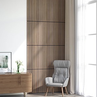 vidaXL Väggpaneler 8 pcs Brun 60,5 x 60 cm