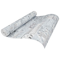 vidaXL 3D sten tapet Ljusgrå 10 x 0,53 m Non-woven tyg