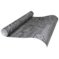 vidaXL 3D sten tapet Svart 10 x 0,53 m Non-woven tyg