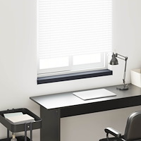 vidaXL Fönsterbräda Anthracit med träådring 60 x 10 x 4,5 cm PVC