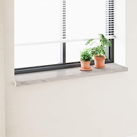 vidaXL Fönsterbräda Marmorstruktur 140 x 35 x 4,5 cm PVC