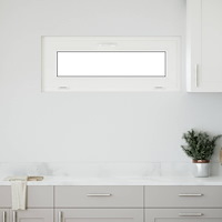vidaXL Källarfönster RISOR 100 x 40 cm PVC och glas Antracit