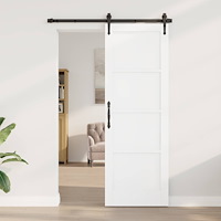 vidaXL Inredningsdörr Vit 73,5 x 211 cm Plywood