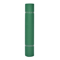 vidaXL Matta Enfärgad Grön 1 x 24 m Tyg