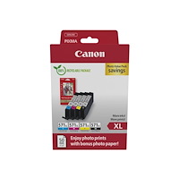 CANON Canon CLI-571 XL C/M/Y/BK Photo Value Pack - 4-pack - Lång livslängd - svart, gul, cyan, magenta - original - bläckbehål...