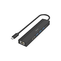 Hama Hama Entry Line - dockningsstation - USB-C 3.2 Gen 1 - HDMI - 1GbE