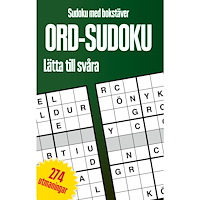 Legind A/S Ord-Sudoku, sudoku med bokstäver : lätta till svåra, 274 utmaningar (häftad)