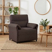vidaXL Soffa 100% polyester metallram MDF, Plywood