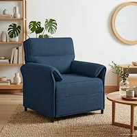 vidaXL Soffa 100% polyester metallram MDF, Plywood