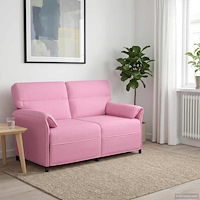 vidaXL Soffa 100% polyester metallram MDF, Plywood