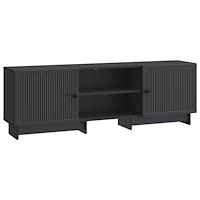 vidaXL TV-skåp Svart 150 x 31 x 50 cm Konstruerat trä
