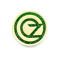 THE CARAT SHOP Wicked Oz Logo Pin Badge
