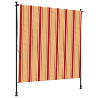 vidaXL Utomhus rullgardin Flerfärgsdesign 150 x 270 cm