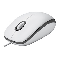 Logitech Logitech M100 - mus - fullstorlek - USB - svart