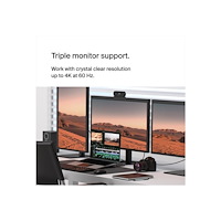 Belkin Components Belkin CONNECT Universal USB-C 11-in-1 Pro Dock - dockningsstation - USB-C - 2 x HDMI, VGA - 2.5GbE