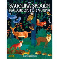 Barthelson Förlag Målarbok för vuxna - Sagolika skogen (häftad)